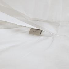 Capa para edredom em algodo Egpcio Trussardi Vercelli 300 fios 2,90mx2,70m King Branco