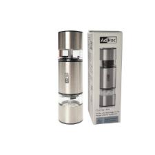 Moedor de Pimenta e Sal Inox e Acrlico AdHoc Duomill 11cm