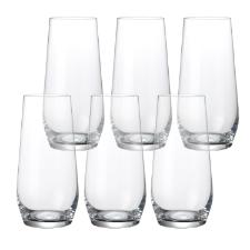 Jogo de copos em vidro Fracalanza One 6 copos 550ml