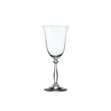 Jogo de taas para vinho branco em cristal Bohemia Angela 6 taas 185ml