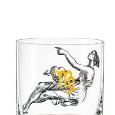 Copo wisk em cristal Bohemia Zodiac Virgem 280ml