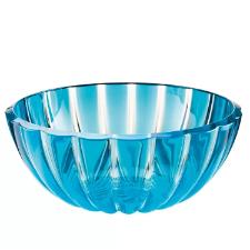 Saladeira bowl em bio plstico Guzzini Dolcevita 30cm turquesa