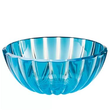 Saladeira bowl em bio plstico Guzzini Dolcevita 30cm turquesa