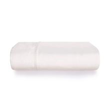 Lenol com elstico Trussardi Grasso cetim 300 fios king 193x203x40cm branco