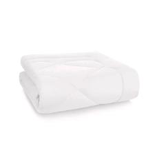 Edredom Trussardi Grasso cetim 300 Fios casal 220x270cm branco