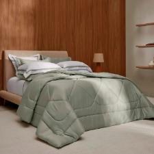 Edredom Trussardi Grasso cetim 300 Fios king 290x270cm pistacchio