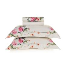 Jogo de cama Trussardi Rosette em algodo 300 fios queen 4 peas estampado