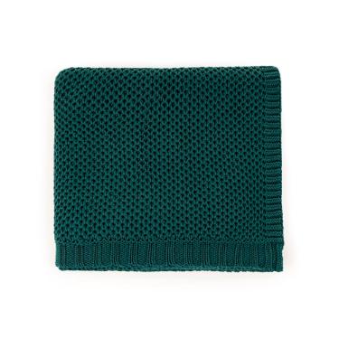 Peseira tricot em algodo Trussardi Volastra 80x220cm alberi