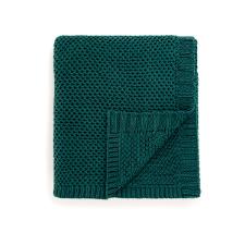 Peseira tricot em algodo Trussardi Volastra 80x220cm alberi