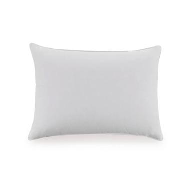 Travesseiro em algodo Trussardi Cmara Dupla 50cm x 90cm branco