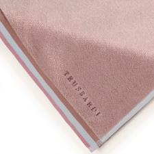 Toalha banho em algodo Trussardi Montello 86x160cm soft ros e rosa