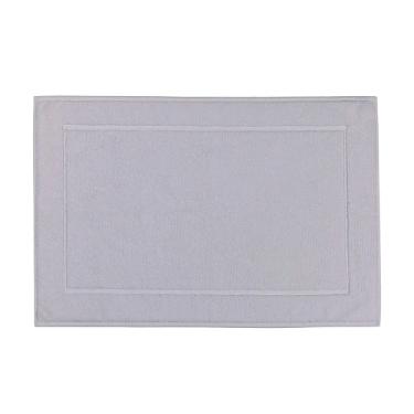 Toalha de piso Trussardi Stare em algodo 86x60cm gelo