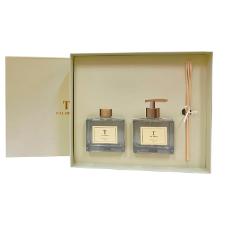 Jogo de leo em vidro Trussardi Calabria difusor e sabonete 200ml 2 peas