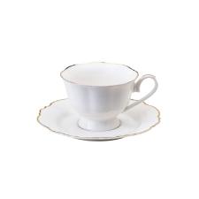 Jogo de jantar em porcelana Wolff Maldivas 42 peas filete ouro 18179