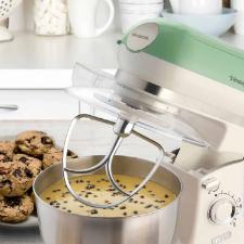 Batedeira planetria Ariete 1588 Vintage verde 7 velocidades tigela inox 1200w 220 volts