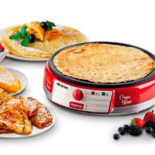 Mquina para crepes Ariete 202 Retr Party Time vermelha 1000w 220 volts