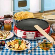 Mquina para crepes Ariete 202 Retr Party Time vermelha 1000w 220 volts