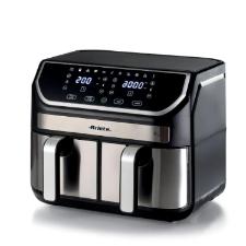 Fritadeira Air Fryer Ariete 4625 Dual preta 9 litros com cesto duplo 1700w 220 volts