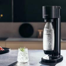 Mquina para gaseificar gua em plstico Sodastream Gaia 42,8x13,6x6,22cm preta
