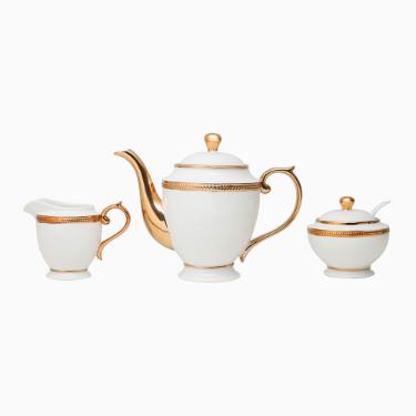 Jogo para ch em porcelana Wolff 18057 Paddy 3 peas