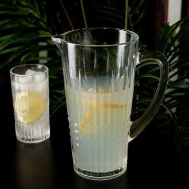 Jogo de jarra com copos Wolff 20749 Queen 7 peas 1,2L/320ml em vidro