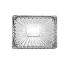 Vaso em cristal Wolff 61663 Maya 17,5x10,5x7,5cm transparente