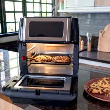 Fritadeira Airfryer oven sem leo Black+Decker AFO12G Gourmand Gris 12L 5 em 1 220V