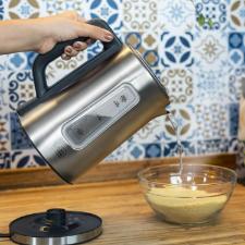 Chaleira eltrica Black+Decker KEPG Gourmand Gris 1,7L em inox