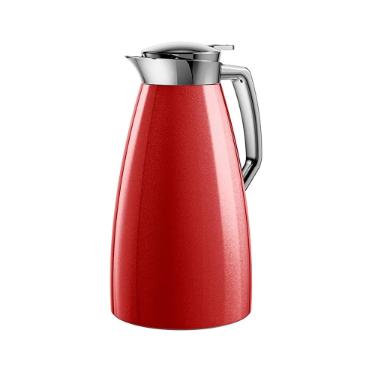 Garrafa trmica Emsa Plaza Quick Press 1 litro vermelho