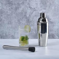 Socador drink ou caipirinha em ao inox Kenya Bar Collection 21cm