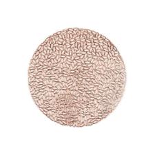 Lugar americano redondo Hudson Lovy Rose em PVC 38cm rose