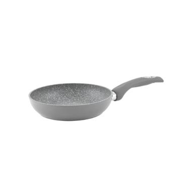 Frigideira Bialetti Petravera em alumnio 24cm cinza