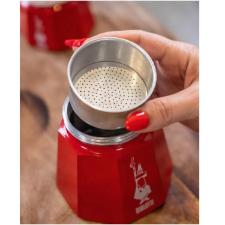 Cafeteira moka em alumnio 3 xcaras Bialetti Dolce & Gabbana 130ml vermelha