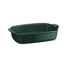Travessa retangular em cermica Emile Henry 22x14cm verde