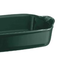 Travessa retangular em cermica Emile Henry 22x14cm verde