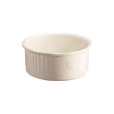 Travessa para souffle em cermica Emile Henry 23cm areia