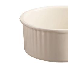 Travessa para souffle em cermica Emile Henry 23cm areia