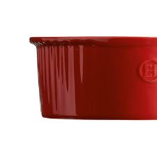 Travessa para souffle em cermica Emile Henry 23cm vermelha