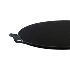 Refratrio para pizza em cermica Emile Henry 37cm preta