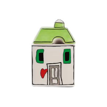 Aucareiro em cermica Egan Le Cassete 250ml verde