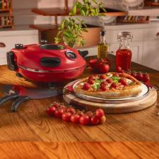 Forno eltrico para pizza em at 4 minutos Davvero Labravia 220v vermelho