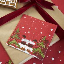 Jogo de guardanapos em papel Paper Design Mood of Santas 20 peas