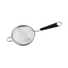 Peneira Fackelmann Everyday em inox 7x18,4cm prata e preta
