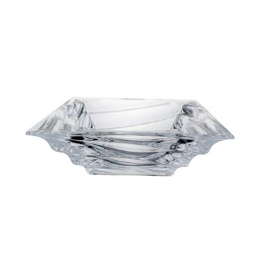 Centro de mesa cristal ecolgico Bohemia Casablanca 28x10cm transparente