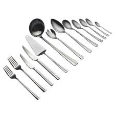 Faqueiro em ao inox Fracalanza Catena 101 peas serve 12 pessoas