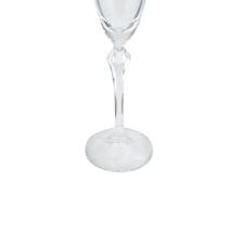 Jogo de taas champanhe cristal ecolgico Elizabeth 200ml 6 peas platinum rim