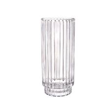 Vaso em cristal ecolgico L'Hermitage Drica 15x34,1cm incolor