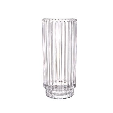 Vaso em cristal ecolgico L'Hermitage Drica 15x34,1cm incolor