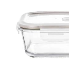Pote hermtico retangular em vidro Dynasty Foodlock 320ml transparente
