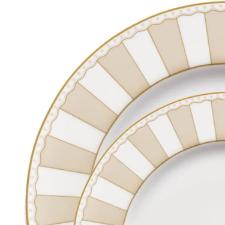 Baixela de pratos em porcelana Noritake Carnivale champanhe 18 peas: Elegncia para a sua mesa